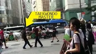 Taekwondo Master VS Street fighter