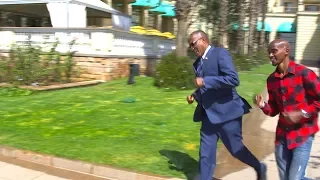 Madaxweynaha JSL MD Muuse Biixi Cabdi iyo Sir Mo Farah oo kulan kuyeeshay Maanta Addis Ababa