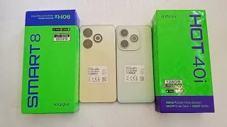 infinix smart 8 vs infinix hot 40i : speed comparison