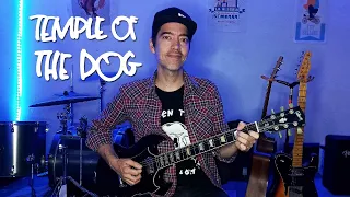 Hunger Strike Temple Of The Dog Cover | Guitar Tab | Lesson | Tutorial