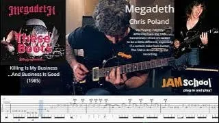 Megadeth These Boots Chris Poland Guitar Solo