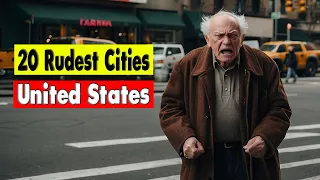 20 Rudest Cities In America.  Where Manners Don't Existed