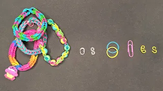 How to Close Finish the Rubber Band FRIENDSHIP BRACELET | With or without S/C clip | 7 EASY IDEAS!