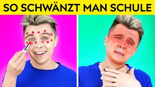 ZU COOL FÜR DIE SCHULE! EINFACH SCHULE SCHWÄNZEN || Lustige Tricks Und Streiche von 123 GO! TRENDS