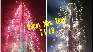 burj Khalifa dubai new year 2019 | burj Khalifa fireworks 2019