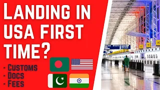 USA Customs and Immigration Questions, US Airport Guide | CR-1, IR-1, H1-B | I-130 | Spouse Visa