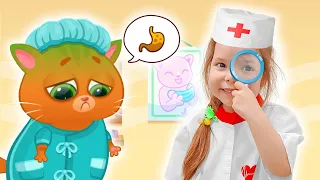 Bubbu My virtual Pet and Nastya | Bubbu in Hospital