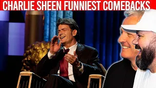 Charlie Sheen’s Best Roast Comebacks 🔥 REACTION | OFFICE BLOKES REACT!!