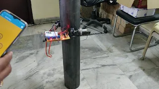 Outside Pipe Inspection Robot Controlling through Bluetooth