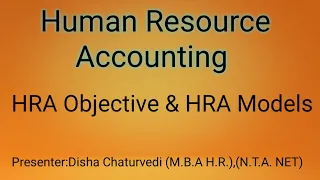 Human Resource Accounting|HRA Methods
