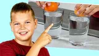 5 easy water experiments to do at home