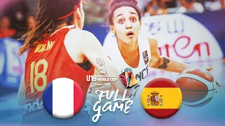 France v Spain | Full Basketball Game | FIBA U19 Women's Basketball World Cup 2023