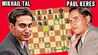 Interesting Tactical Battle | Mikhail Tal vs. Paul Keres, 1973 Round: 12