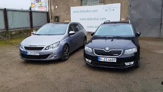 Купили Skoda Octavia A7 и Peugeot 308 на продажу. Живём сутки на Границе. Битки на Таможне.