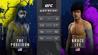 Посейдон против Брюса Ли (EA Sports UFC 2)