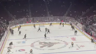 Final Coyotes Warmup entrance in Gila River Arena