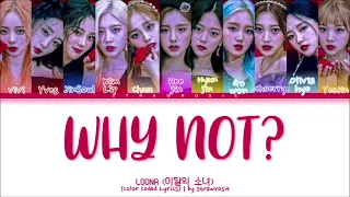 LOONA 'Why Not?' Lyrics (이달의소녀 Why Not? 가사) (Color Coded Lyrics)