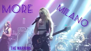 "MORE MILANO" @TheWarning - Milan, Italy - 4/11/24 #livemusic #more #keepmefed #fyp #martintw