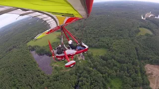 flying Aircreation trike