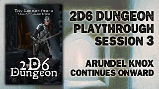 2D6 Dungeon - Print and Play, Roll and Write, Dunegon Delver