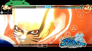 Naruto Baryon Mode new ultimate jutsu mod for naruto Ultimate Ninja impact (PSP)