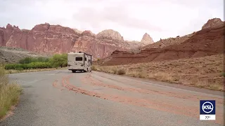 Roads closed in Capitol Reef National Park due to flooding