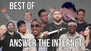 Best of Celebrities Answering Weirdest Questions from the Internet || Answer the Internet