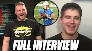 Pat McAfee Asks Justin Herbert About His Rookie Season, Tyrod Taylor's Lung, & More