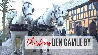 Carriage Ride in Den Gamle By Aarhus - Danish Christmas | Family Travel Vlog