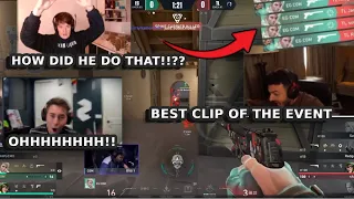 Streamers React to EG C0M INSANE Pistol 4k CLUTCH against Team Liquid| VCT Masters Tokyo