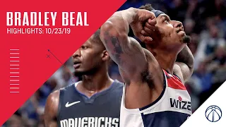 Highlights: Bradley Beal scores 19 points vs. Mavericks - 10/23/19