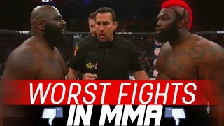 The Worst Fights In MMA