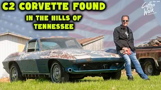 FOUND: 1964 C2 Corvette in the Hills of Waynesboro, Tennessee!!