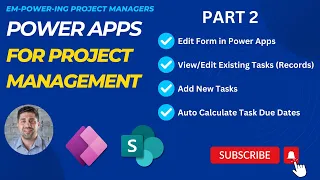 Power Apps for Project Management | Part 2: Edit Forms