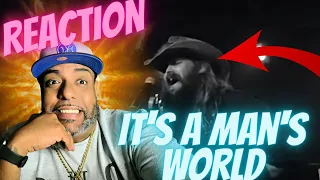 FIRST TIME LISTEN | Chris Stapleton - "It's a Man's Man's Man's World" | REACTION!!!!!!!