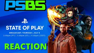 "PS AND BS LIVE!" Episode 40: State of Play July 8 2021 REACTION [PS AND BS PODCAST]