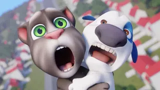 Angela's Broken Plane | Talking Tom Shorts | Cartoons for Kids | WildBrain Kids