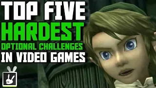 Top Five Hardest Optional Challenges in Video Games - rabbidluigi