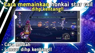 New again!! How to play Honkai Star Rail on a low spec cellphone easily!!