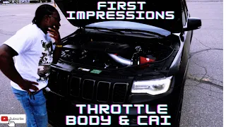 First Impressions | MMX throttle body & K&N cold air intake | V6 2020 Jeep Grand Cherokee Limited X