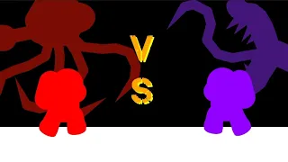 Redd VS Murr3y - (Among Us Battle - Stick Nodes Pro Animation)