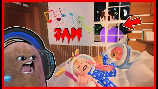 ATUN & MOMON KENA KUTUKAN HANTU VIRAL JAM 3 MALAM !! Feat @sapipurba Roblox RolePlay