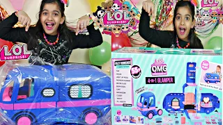 L.O.L SURPRISE OMG 4 IN 1 GLAMPER TOY REVIEW