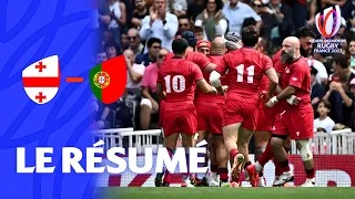 Géorgie - Portugal : le RÉSUMÉ du match ! (Coupe du monde de Rugby 2023)