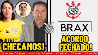 DETALHES SOBRE CÁSSIO E FAGNER + CORINTHIANS FECHA ACORDO COM BRAX SPORTS