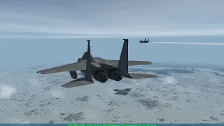 Falcon BMS 4.37.3 Dynamic Campaign F-15C RTB