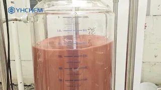 Testing with JGR-100L Jacketed Glass Reactor - YHCHEM