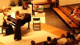 Kateryna Timokhina - Violin Final Round 1. Bischofszell International Competition 2011