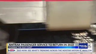 Amtrak restoring passenger rail service from Mobile to New Orleans in 2022
