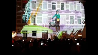 Лазерное шоу в Зеленоградске